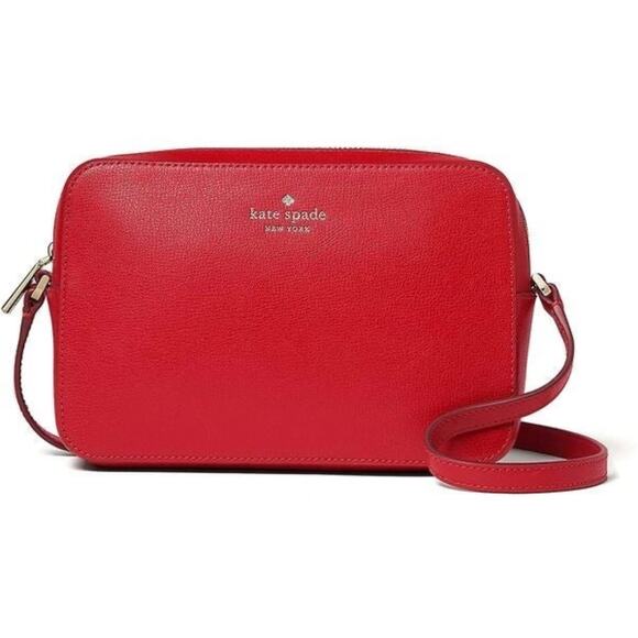 kate spade Handbags - Kate Spade New York NWT Heriloom Tomato Red Harper Leather Crossbody Purse